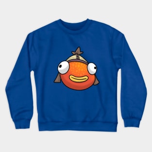 Fish Face Cartoon Crewneck Sweatshirt